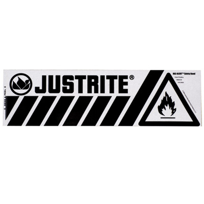 Justrite杰斯瑞特29005 易燃警告标签