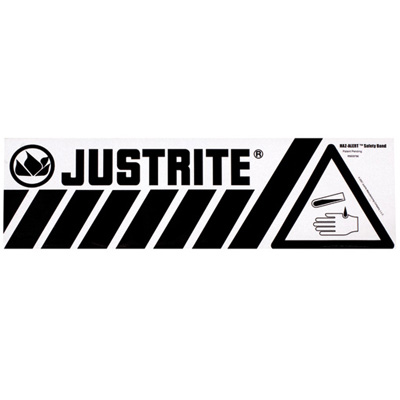 Justrite杰斯瑞特29007 酸警告标签