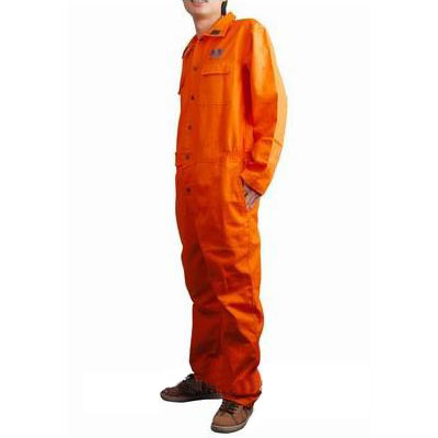 友盟AP-8300 橙色连体防火阻燃服